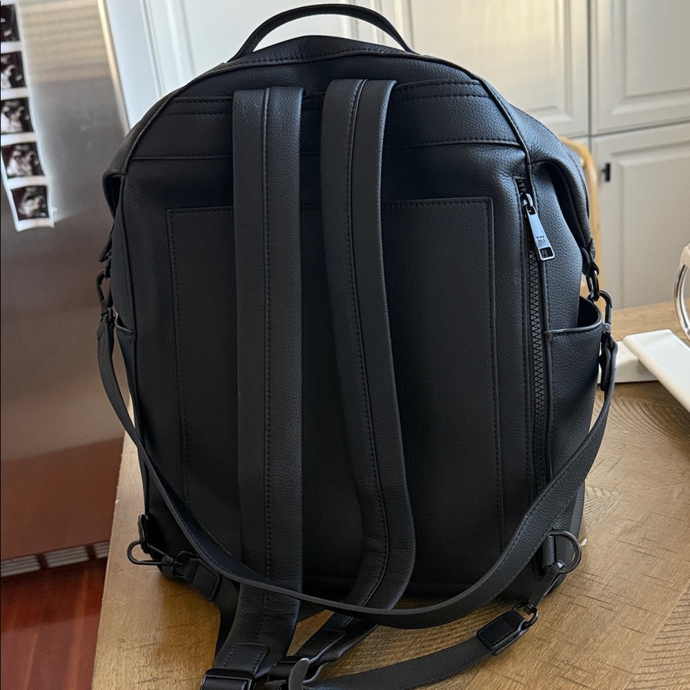 Mina Baie Black Baby Bag Backpack - Picture 2 of 7
